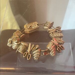 Gold Charm Bracelet